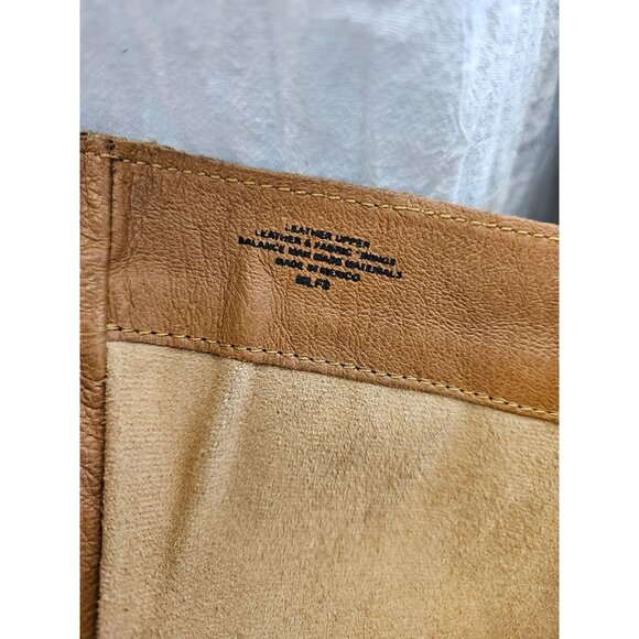 Born Torrey Brown Distressed Leather Knee-High Boots Buttons Women’s Size 11 - Picture 9 of 11